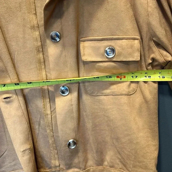 Kendall+Kylie boho chic Faux Suede Jacket, medium excellent condition stylish - Picture 7 of 7